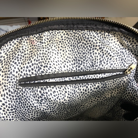 Backpack Black Classic partly suede Bag - Picture 8 of 17